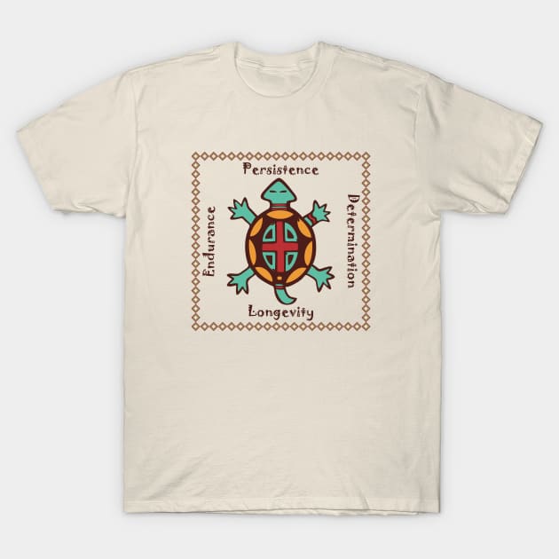 Turtle animal spirit T-Shirt by Gaspar Avila